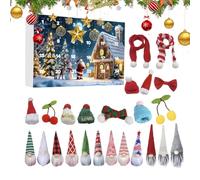 Calendario 'Avvento - Set di conti alla rovescia gennome 24 giorni, giocattolo festivo per feste festival, attività familiari - bambino ragazzo ragazza