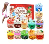 Calendario 'avvento Slime 2025-24 Giorni Calendario Avvento Per Bambini | Set Di Conto Alla Rovescia Per Le Vacanze Per Bambini | Alla Rovescia Per I Fanghi Del Calendari, Regali Di Natal