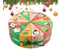 Calendario 'Avvento Vuoto 12 Pezzi Contenitori Cibo Countdown | Scatole Per Feste per Ragazzo Ragazza Adulto Famiglia Cioccolato Gioielli