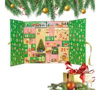 Calendario 'Avvento Vuoto,24 Giorni 2025 Scatola Calendario Avvento Vuoto Da Riempire - Confezione Regalo Handmade per Dolci Festivi Tavolo Mensola Davanzale Bambini Celebrazioni