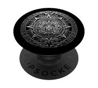 Calendario azteco con pietra del sole PopSockets PopGrip Adesivo