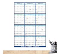 Calendario cancellabile a secco da parete, grande calendario mensile magnetico, calendario da parete, calendario personalizzabile per lavagna, agenda giornaliera riutilizzabile, strumento di