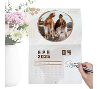 Calendario Cat Ball - Calendario divertente 2025 | Calendario da parete 2025 | Calendario gatto 2025 | Divertente calendario con gatto con 12 pagine lucide ultra spesse per tenere traccia accurata del