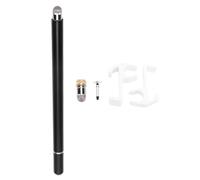 Calendario Cheotime Stylus e monte per il calendario di 15 pollici, 2 in 1 Penna di stilo di precisione ad alta precisione con mesh e punte del disco, 2 punte di ricambio di (Nero)