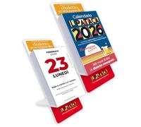 Calendario con Base di Supporto da Scrivania"Il Pataca (365 Modi di Dire in Dialetto Romagnolo)" Anno 2026 10x15cm. RO26G