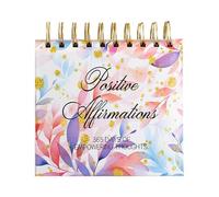 Calendario con citazioni positive, calendario giornaliero di affermazione, calendario motivazionale in piedi, calendario da tavolo con citazioni ispiratrici, calendario perpetuo da scrivania da 365