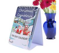 Calendario con conto alla rovescia, calendario a strappo, conto alla rovescia, decorazione da parete interattiva, decorazione da tavolo, centro, ragazzi e bambini