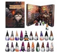 Calendario con conto alla rovescia di Halloween, calendario dell'Avvento per 24 giorni con 24 nani, 2025 nuovo calendario nano a sorpresa, decorazione per la casa come regalo di Halloween (20 nani)