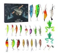 Calendario Con Conto Alla Rovescia Per Esche Da, Attrezzatura Per La D'acqua Dolce Per Uomini, Calendario Per Conto Alla Rovescia Fino A Natale, Regalo Per Il Laghetto Del Fiume, Rus