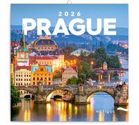 Calendario con note Praga 2026
