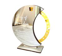 Calendario conto alla rovescia decorativo 20 cm in legno acrilico per tutte le c