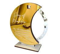 Calendario conto alla rovescia decorativo 20 cm in legno acrilico per tutte le c