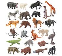 Calendario conto alla rovescia per Natale, per l'apprendimento della fauna selvatica, 24