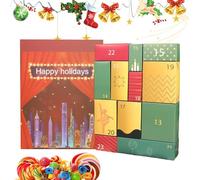 Calendario Conto Alla Rovescia Vuoto, Decorazione Casa Avvento Natale, 12 Griglie Scatola Calendario Decorativa, Per Feste Compleanni Matrimoni Soggiorno Camera Da Finestra Coppie Bambini