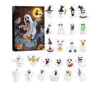 Calendario Conto Indietro Halloween 2025 | 24 Giorni 2025 Figura Di Natale Giocattolo Avvento | Desktop Per Tutta La Famiglia Bambini Ragazze Adolescenti Adulti,Regalo Per Coppia Figli