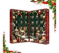 Calendario Countdown dei per Adulti 24 Giorni con Morbidi e Caldi a Metà | Countdown verso il Giorno di Natale Per Donna Uomo Inverno Festa Uso B