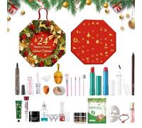 Calendario Countdown di Bellezza di Natale Set Cura della Pelle e Cosmetici | Set Make Up Countdown di Natale da 24 Giorni Per Mamma Moglie Figlia Fidanzata Donne Ragazze