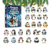 Calendario Countdown di Natale Decorazione 2D In Acrilico Per L'Albero | Calendario Di Natale Con 24 Giorni E Ornamenti Per Casa Porta Albero Parete Festività E Party Esposizione