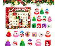 Calendario Countdown Fidget 24 Giorni Mini Morbidi Divertenti Sensoriali | Giochi Sensoriali Da Schiacciare Per Famiglia Giovani Adolescenti Uffici Lavoro Aula Relax Studio