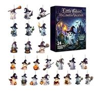 Calendario Countdown Halloween Ciondolo Acrilico Fantasma 2D