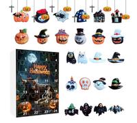 Calendario Countdown Halloween riempicalze in resina 24 pezzi