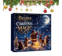 Calendario Countdown Natalizio 9 Figurine Da Scrivania Bambole