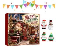 Calendario Countdown Natalizio 9 Pezzi Figure Da Scrivania E Decorazioni Da