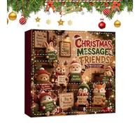 Calendario Countdown Natalizio 9 Pezzi Giocattoli da Collezione Decorazione