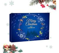 Calendario Countdown Pesca con Esche 24 Giorni Esca per la Pesca alla Trota | Calendario di Natale Regalo delle Feste Natalizie per Pescatore Adulto Fidanzato Marito Padre Nonno