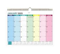 Calendario da Muro 2025-2026 | Calendario per Insegnanti di Diciotto | Organizzatore Familiare per Pianificazione Aula e Casa | Programmare Eventi e Appuntamenti