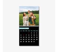 Calendario da Muro 2026 Personalizzabile con 12 Foto: Eleganza, Stile e Pianificazione Migliore per Casa e Ufficio - Un'Emozionale Idea Regalo con i Volti dei Cari! - (Nero)