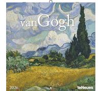 Calendario da muro 30x30 cm vincent van gogh 2026 - AA.VV.