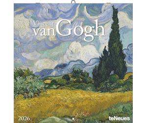 Calendario da muro 30x30 cm vincent van gogh 2026 - AA.VV.