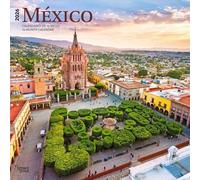 Calendario da Pared: Messico 2026 Square Flap (Spagnolo/Inglese)