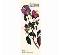 Calendario da parete 2023 di Portico Designs (NHM Botanical Slim Calendar)