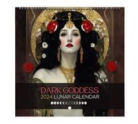 Calendario da parete 2024,calendario da parete 2024 - Dea Astrologia Piena Luna Tracker Calendario Delle Fasi Della Luna,Decorazioni Di Astrologia Sospese, Calendario Lunare 2024 Soggiorno, Camere A