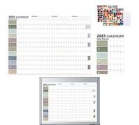 Calendario da parete 2025, 2025, calendario da parete per 12, calendario da parete per 12, calendario da 12, calendario per vacanze con una sola pagina, accessorio per decorazione da
