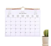 Calendario da Parete 2025-2026, Calendario 2025-2026, Calendario Organizzatore Estetico con Design Multilingue per Istruzione, Accademia, Ufficio, Contesto Nazionale, Bambini e in