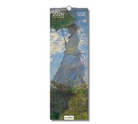 Calendario da Parete 2026 16x47 cm Claude Monet (26503) CARTILIA