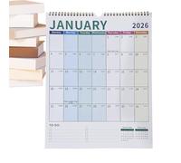 Calendario da parete 2026, 18 mesi, calendario mensile da appendere, da appendere, per studenti, insegnanti, consulenti, liberi professionisti, scuola, aule, ufficio, studio, laboratorio, casa