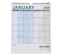 Calendario da parete 2026 - 2027 18 | Calendario mensile - per la pianificazione della data per studenti insegnanti freelance consulente casa aula sala studio