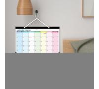Calendario Da Parete 2026 2027,Calendario Planner 18 Mesi per Parete - Accessorio Decorativo per la Pianificazione Domestica e Spazi Commerciali
