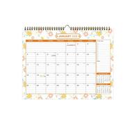 Calendario da parete 2026-2027, con blocchi giornalieri sfoderati, 18 mesi da gennaio 2026 a giugno 2027, per casa e ufficio, 43 x 30,5 cm, calendario in carta riciclabile