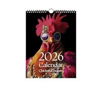 Calendario Da Parete 2026,Agenda E Pianificatore 12,Calendario Mensile Da Muro 2026 | Per Appartamento Dormitorio Hotel Classe Camera Da Scuola Lavoro Eventi