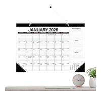 Calendario da Parete 2026 | Calendari da 18 Mesi 2026 | Pianificatore Annuale Per Uffici Compleanni Casa Colleghi Viaggi Famiglia Scrivania Frigorifero Matrimonio Festa