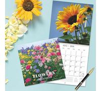 Calendario Da Parete 2026 | Calendario Appendibile a Tema Fiori | Organizzatore Annuale Per Artisti Studenti Amanti Della Natura Camera Da Letto Soggiorno Ufficio Aula