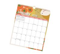 Calendario da parete 2026 con blocchi giornalieri sfoderati 12 mesi da gennaio a dicembre per casa e ufficio Calendario familiare da cucina 29, 5x37 cm