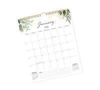 Calendario da parete 2026 con blocchi giornalieri sfoderati 12 mesi da gennaio a dicembre per casa e ufficio Calendario familiare da cucina 29, 5x37 cm