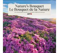 Calendario da parete 2026 con bouquet della natura (francese bilingue)