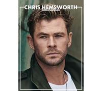 Calendario da parete 2026 di Chris Hemsworth, formato A3, rilegatura a spirale, a colori